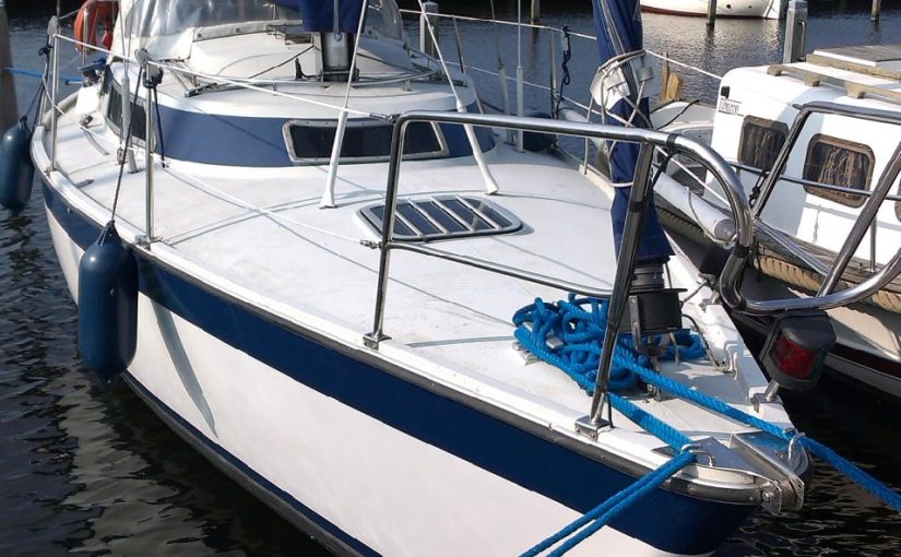 Custom Prospect 900 with an inboard 18hp Volvo Penta MD 2020 engine for ...