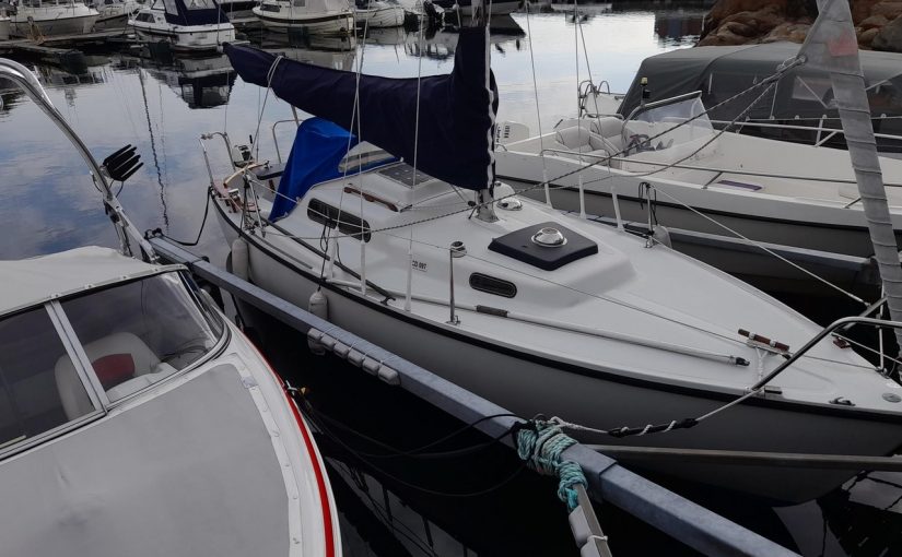 Karlskrona Viggen with an outboard engine for 1500 euros!