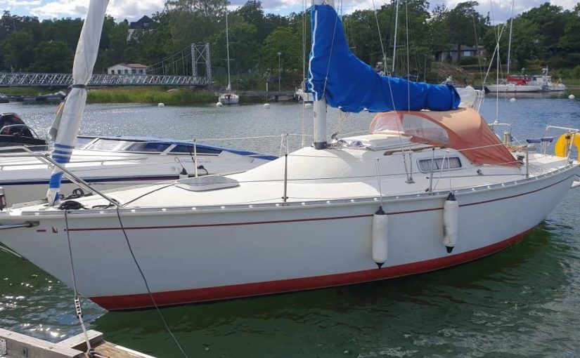 Albin 78 Cirrus with a Volvo Penta engine for 4200 euros!