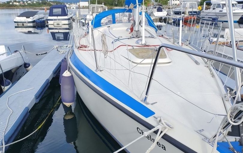 Maxi 84 with a brand new Volvo Penta engine for just 5400 euros!