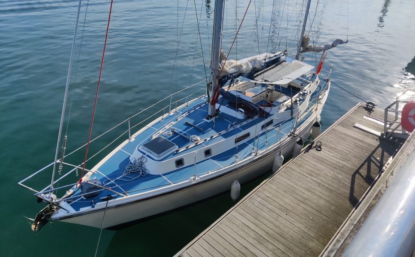 Westerly 36 with the Mercedes diesel engine for 18 100 euros!