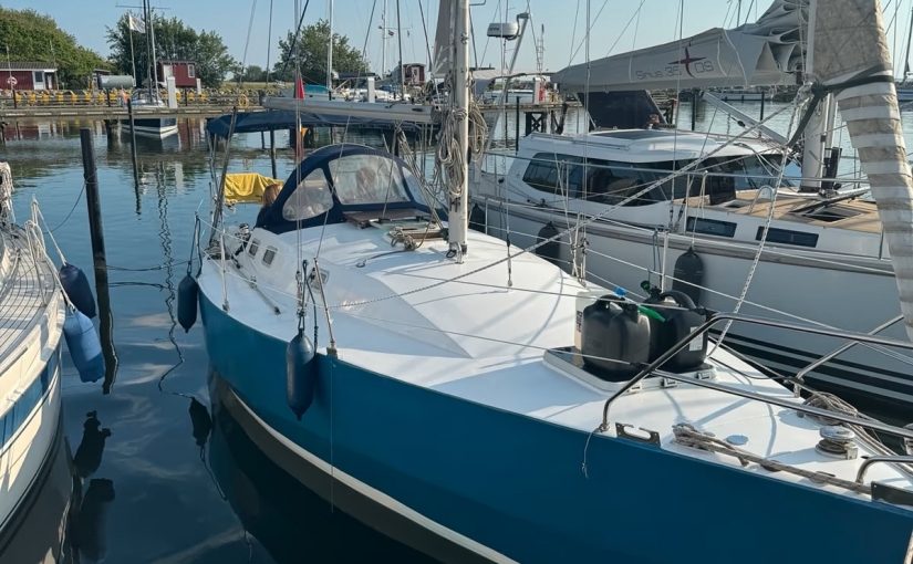 Van De Stadt 34 with Vetus engine for 17 000 euros!