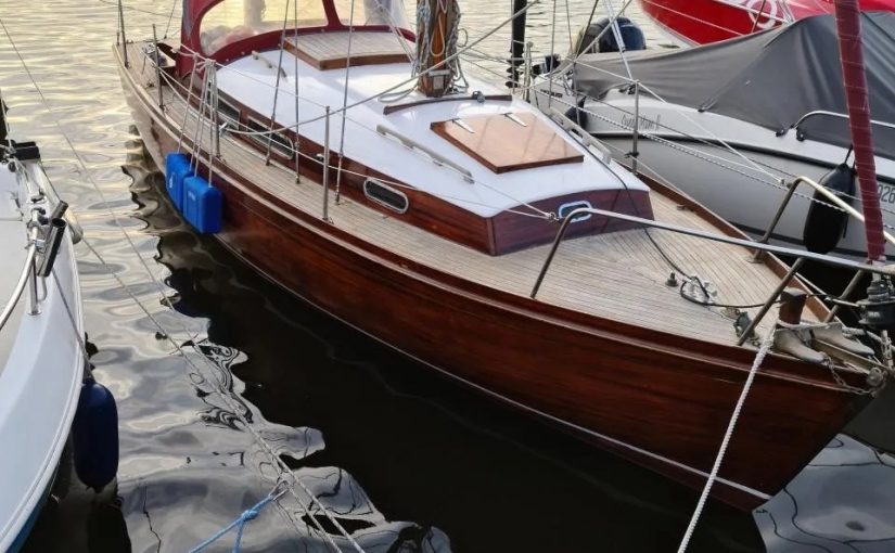 Rohde sailing yacht in collector’s condition for 9900 euros!