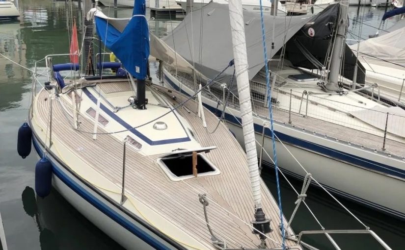 Granada 31 with a Volvo Penta engine for 17 000 euros!