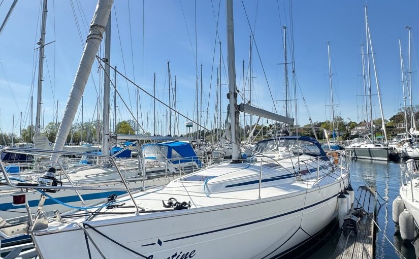 Bavaria 38 AC with fresh sails for 54 900 euros!