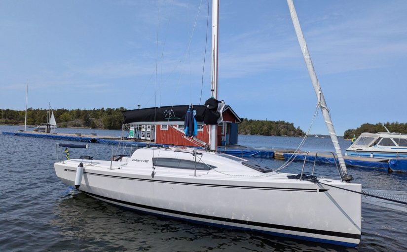Elan 210 with a trailer all for just 22 400 euros!