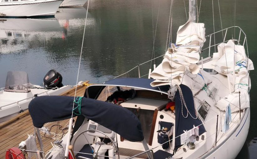 Alo 33 with a fresh Vetus engine for just 9700 euro!