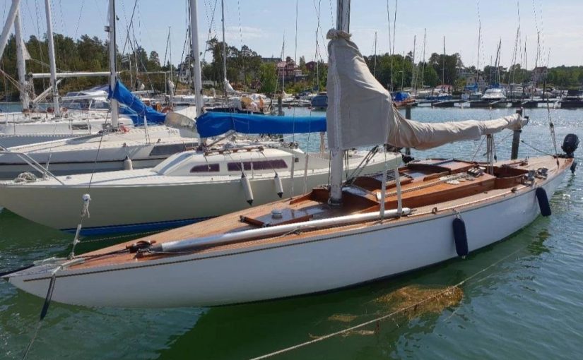 The 6 mR S18 Borgila from 1924 for just 8460 euros!