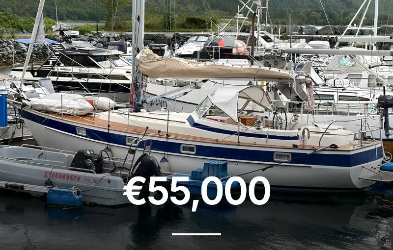 Hallberg-Rassy 352 with a VW Marine 50 hp engine for 55 000 euros!