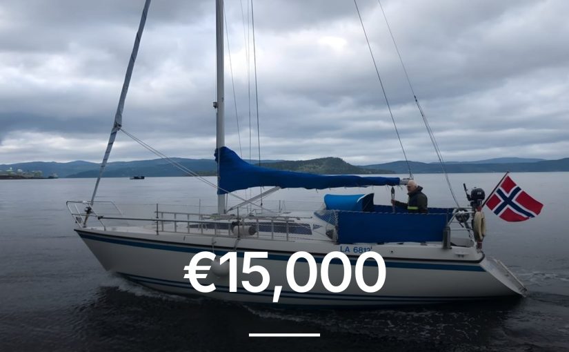 Sunwind 31 for 15 000 euro.