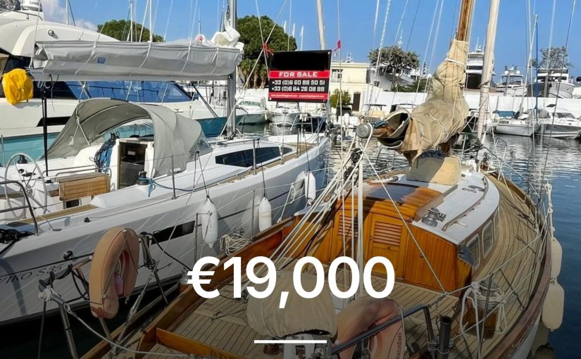 Van Dam Yawl – a true collector’s gem for 19 900 euro.