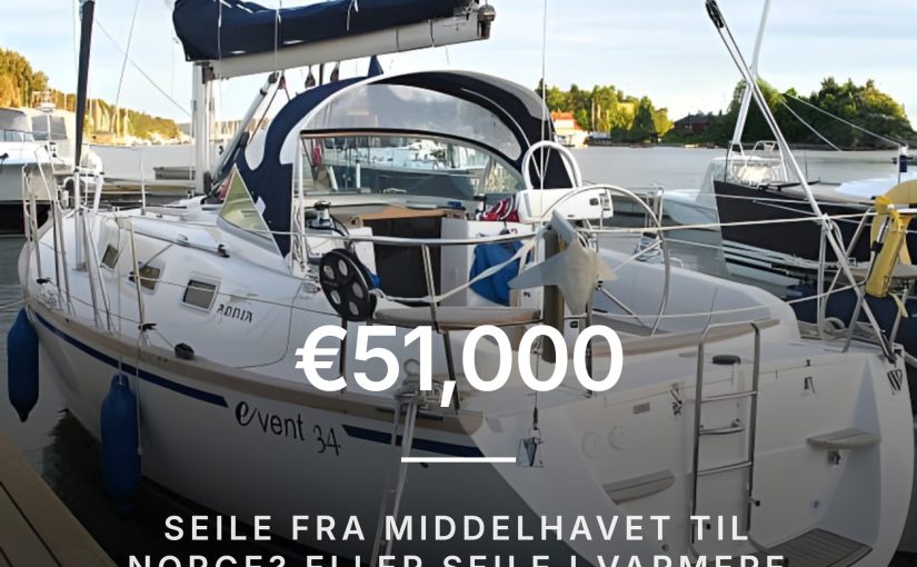 Adria Event 34 for 595,000 NOK (51,000 euro).