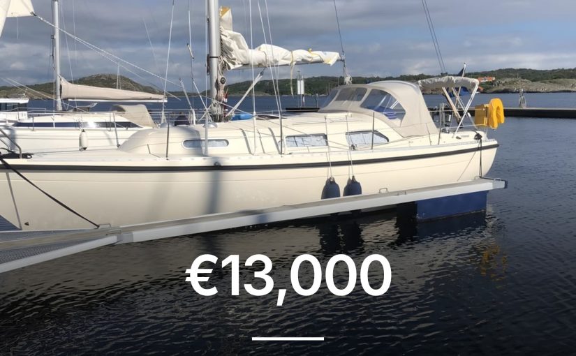 Marieholm 32E for 12,700 euro.