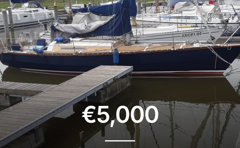Waarschip for 4 900 euro.