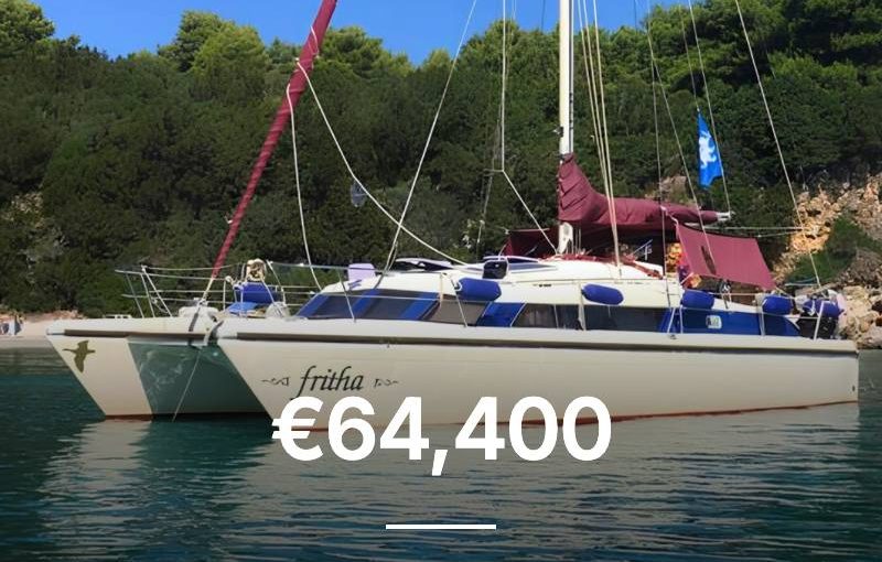 Prout Snowgoose 37 Elite catamaran with engine – for 64,400 euro!