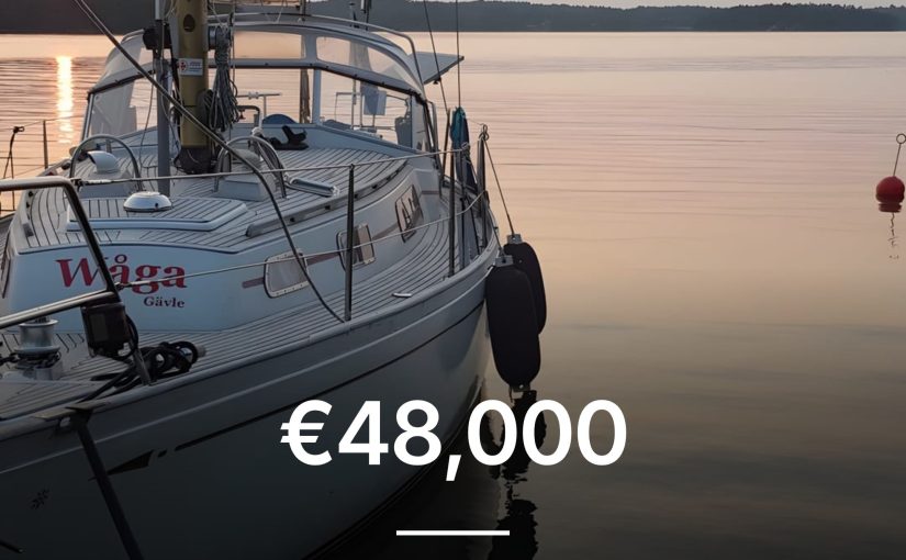 Najad 34 for 48,000 euro.