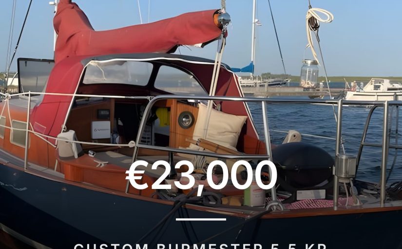Custom Burmester 5,5 KR Seekreuzer for 23,000 euro.