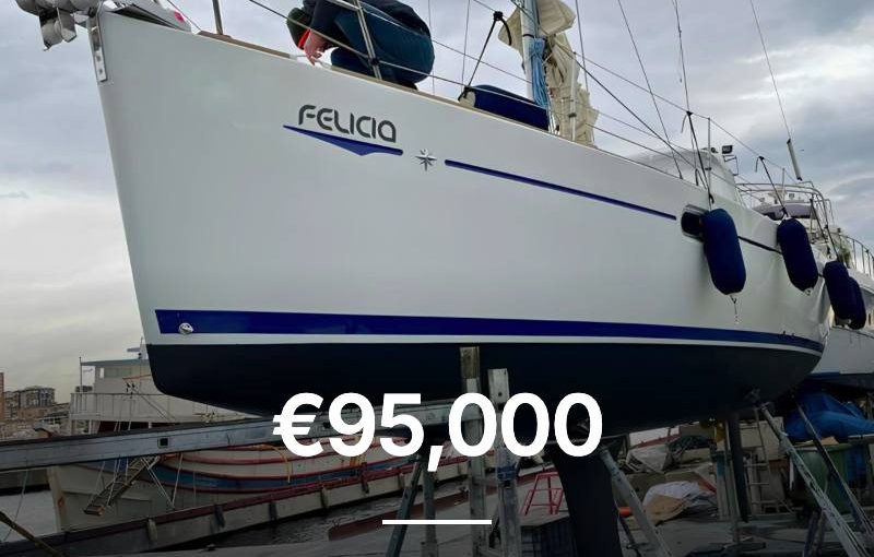 Jeanneau Sun Odyssey 36i with a Yanmar 29 HP engine for 95,000 euro!